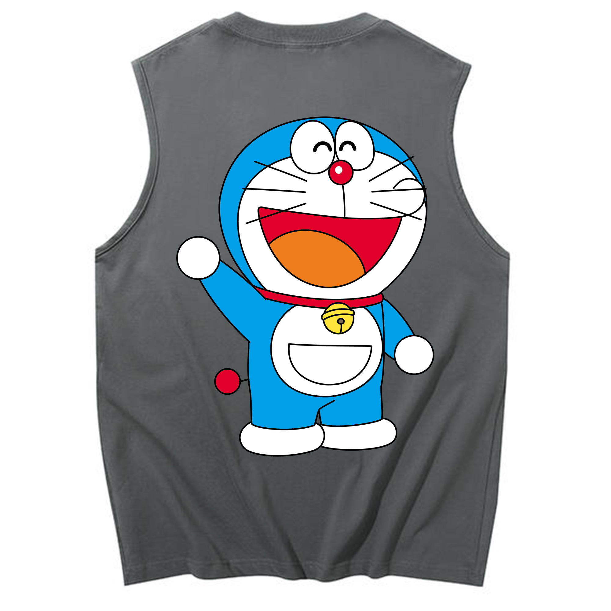 （画像用） ドラえもん Doraemon コットン100％タンクトップ（背面プリント）